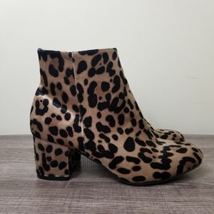 A New Day Leopard booties